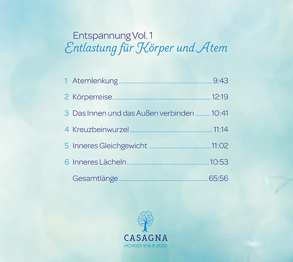 CASAGNA Entspannung Vol. 1